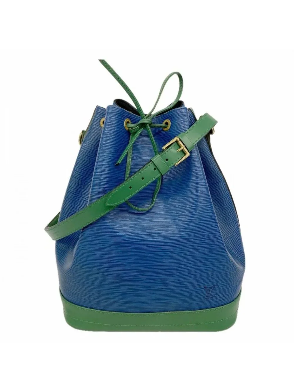 Louis Vuitton Shoulder Bag Epi Bicolor Noe Toledo Blue Borneo Green